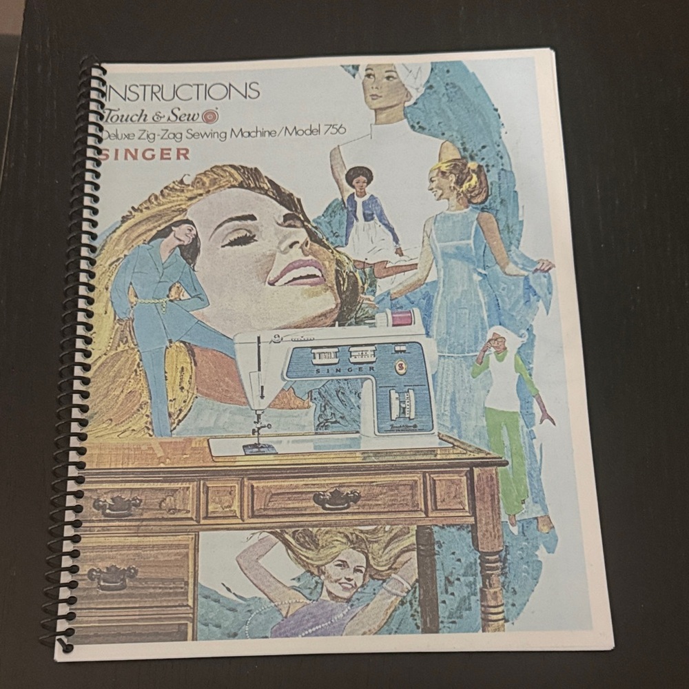 Singer Touch & Sew Deluxe Zig Zag Sewing Machine Manual